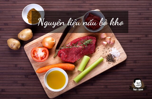 Nguyen-lieu-nau-bo-kho Cách nấu bò kho bánh mì ngon đơn giản nhất
